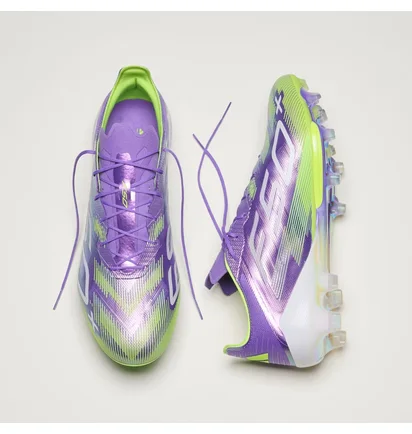 Бутсы мужские Adidas F50+ Violet/Green JS3211