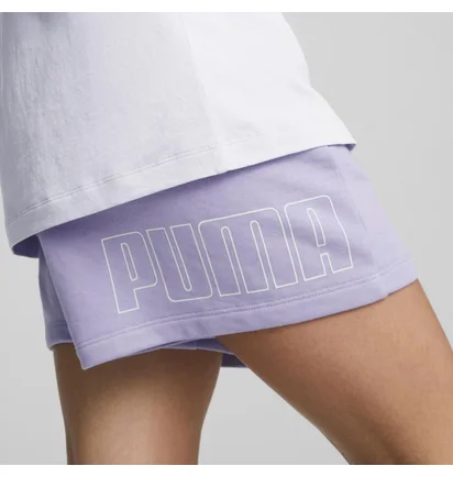 Шорты женские Puma Power Colorblock High-Waist Shorts Violet 673640-25