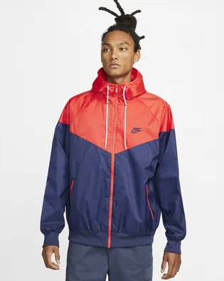 Ветровка мужская Nike Sportswear Windrunner Blue/Red Da0001-410