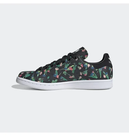 Кросівки жіночі Adidas Stan Smith Wmns Black Floral EE4893