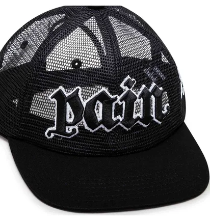 Кепка унисекс The Trilogy Tapes Ttt Pain All-Over Mesh Black TTT13H001
