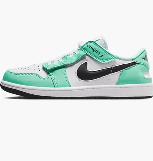 Кроссовки мужские Air Jordan 1 Low Flyease Turquoise/White DM1206-131