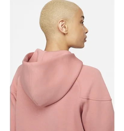 Женская толстовка Nike Sportswear Tech Fleece Windrunner WomenS Full-Zip Hoodie Pink FB8338-618