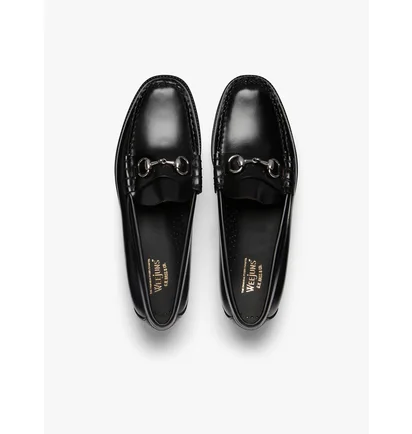 Туфли мужские G.H.Bass Easy Weejuns Lincoln Penny Loafers Black BA11775
