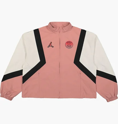 Олімпійка жіноча Air Jordan Psg Anthem Jacket Pink/Beige FV7745-685