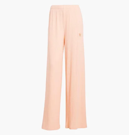 Штани жіночі Adidas Essentials Wide Rib Peach JD0766