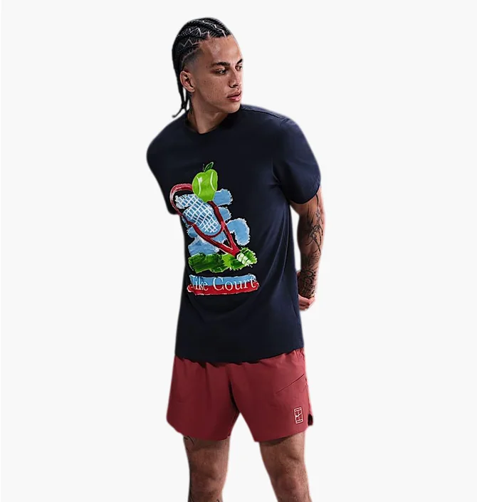 Футболка чоловіча Nike Nkct Tee Us Open Blue HV1713-451