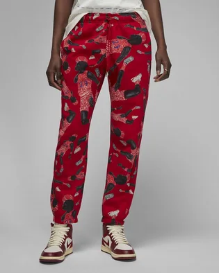 Штаны женские Air Jordan Artist Series By Parker Duncan Red Dx0405-687