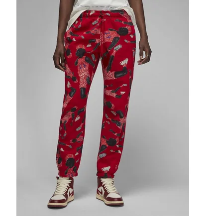 Штаны женские Air Jordan Artist Series By Parker Duncan Red Dx0405-687