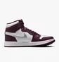 Кроссовки мужские Air Jordan I High G MenS Golf Shoes White/Bordo DQ0660-103