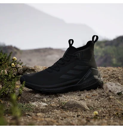 Кросівки чоловічі Adidas Terrex Free Hiker 2.0 Gore-Tex Hiking Shoes Black IH3524