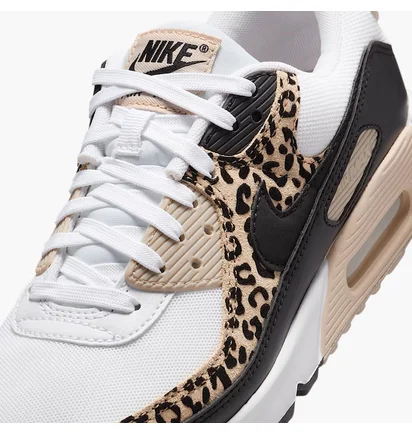 Кроссовки женские Nike Air Max 90 Leopard White/Brown IF1619-100