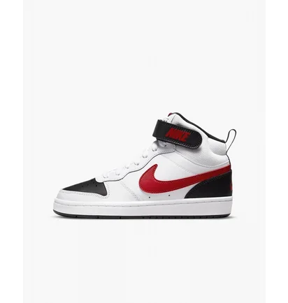 Кроссовки детские Nike Court Borough Mid 2 White CD7782-110