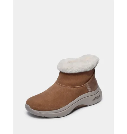 Ботинки женские Skechers Go Walk Arch Fit Brown 144569-CSNT
