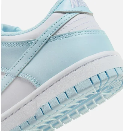 Кросівки дитячі Nike Dunk Low Glacier Grade School Lifestyle Shoe Light Blue/White FB9109-105