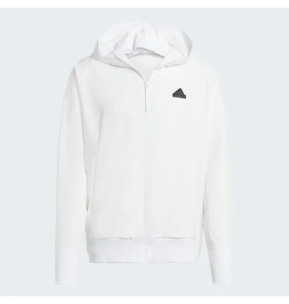 Олимпийка мужская Adidas Z.N.E. Woven Full-Zip Hooded Track Top White IN1843
