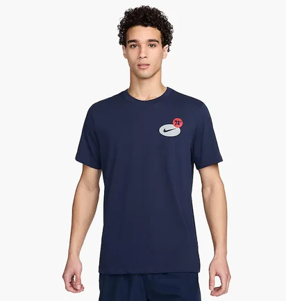 Футболка мужская Nike Dri-Fit Fitness T-Shirt Blue FV8366-451