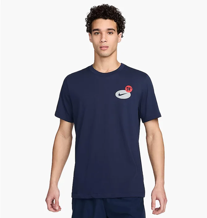 Футболка мужская Nike Dri-Fit Fitness T-Shirt Blue FV8366-451