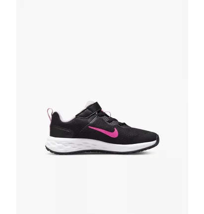 Кроссовки детские Nike Revolution 6 Nn (Psv) Black Dd1095-007