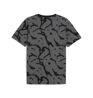 Футболка мужская Puma Ess Logo Lab Aop Black/Grey 684668-01