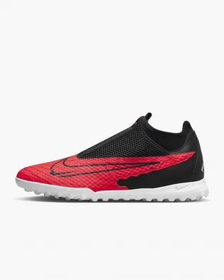 Сороконіжки унісекс Nike Phantom Gx Academy Turf Soccer Shoes Black/Red DD9476-600
