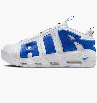 Кросівки чоловічі Nike Air More Uptempo Low White/Blue FZ3055-101