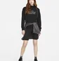 Свитшот женский Nike Sportswear Icon Clash French Terry Top Black Dq6244-010