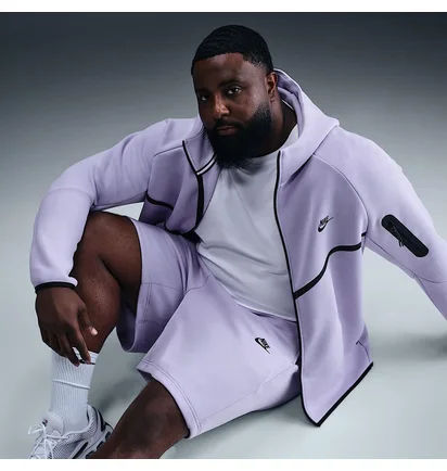 Шорти чоловічі Nike Tech Fleece Violet FB8171-515
