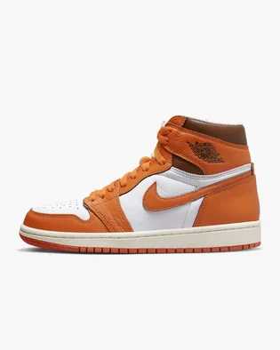 Кросівки жіночі Nike Jordan 1 High Starfish Orange/White Do9369-101