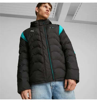 Пуховик мужской Puma Mercedes-Amg Petronas Mt7 Ecolite Black 621146-01