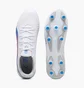 Бутсы унисекс Puma King Match Fg/Ag White 107863-02