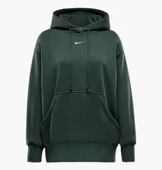 Худи женское Nike Sportswear Phoenix Fleece Green DQ5860-338