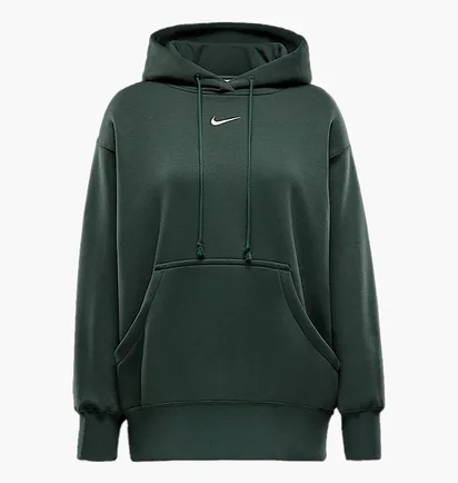 Худи женское Nike Sportswear Phoenix Fleece Green DQ5860-338