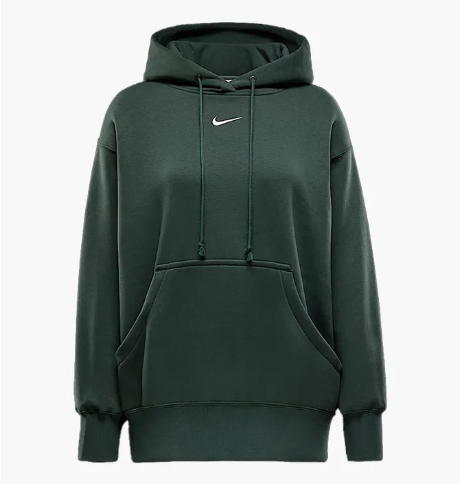 Худи женское Nike Sportswear Phoenix Fleece Green DQ5860-338