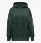 Худи женское Nike Sportswear Phoenix Fleece Green DQ5860-338