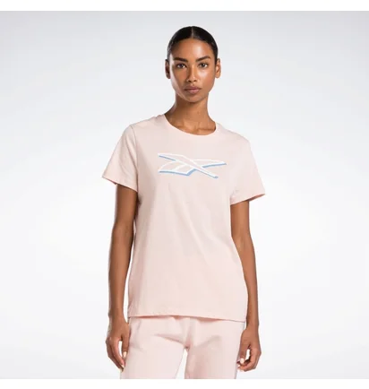 Футболка женская Reebok Vector Graphic T-Shirt Peach 100071095