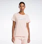 Футболка женская Reebok Vector Graphic T-Shirt Peach 100071095