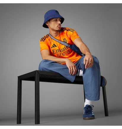 Футболка мужская Adidas Real Madrid 24/25 Away Jersey Orange IU5013