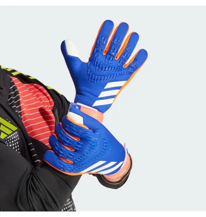 Перчатки вратарские унисекс Adidas Predator Gl League Blue/White IX3860