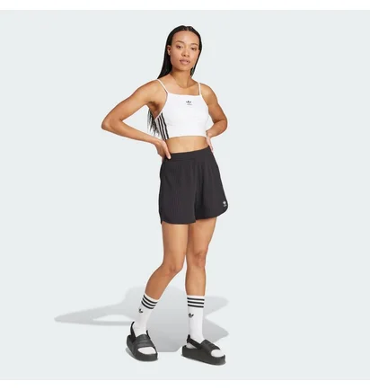 Шорти жіночі Adidas Essentials Wide Rib Sprinter Black JD1488
