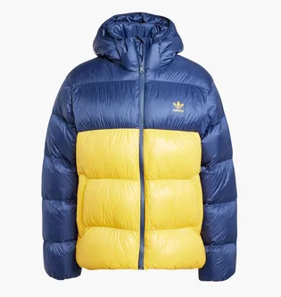 Куртка мужская Adidas Adicolor Down Regen Blue/Yellow IW3451