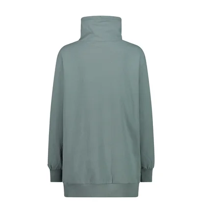 Кофта женская CMP Maxi Sweat Turquoise 33D3406-E386