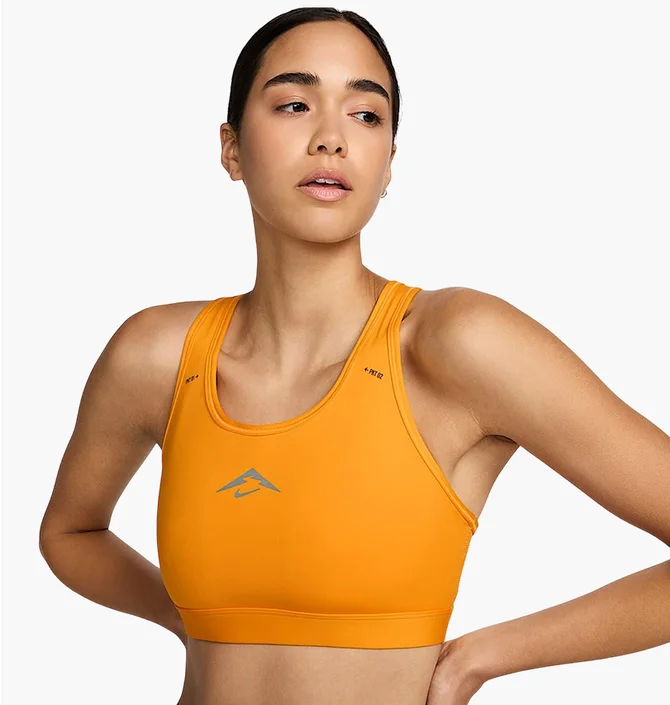 Топ женский Nike Trail Swoosh Sports Orange FN2909-717