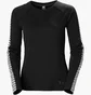 Термобелье мужское Helly Hansen Lifa Active Stripe Crew Black 49413-990