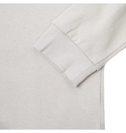 Худи мужское Jeep Hooded Cropped Sweatshirt Striped Print Beige O102609-J863