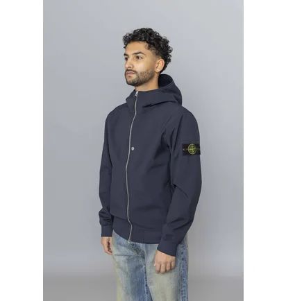 Куртка мужская Stone Island Soft Shell-R With Compass Patch Blue K2S15Q100004-S0B22-V0020
