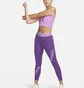 Легінси жіночі Nike Pro Mid-Rise 7/8 Graphic Leggings Violet FB5488-599