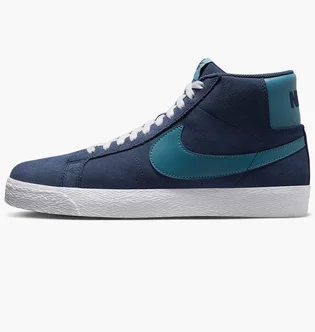 Кеды унисекс Nike Sb Zoom Blazer Mid Blue Fd0731-400