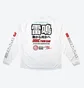 Лонгслив мужской DGK Turbine Racing White CTS-1037-005