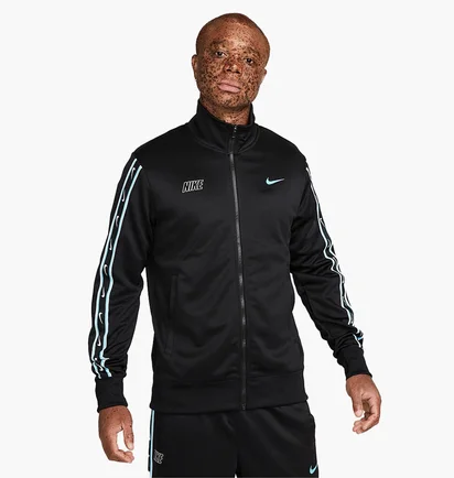 Куртка мужская Nike Sportswear Repeat Track Top Black Fd1183-010